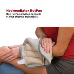 Lumintrail neck-contour heat pack with terry cover sling for comfort.