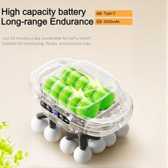 Lumiterra 30-level intensity lets you customize your massage.