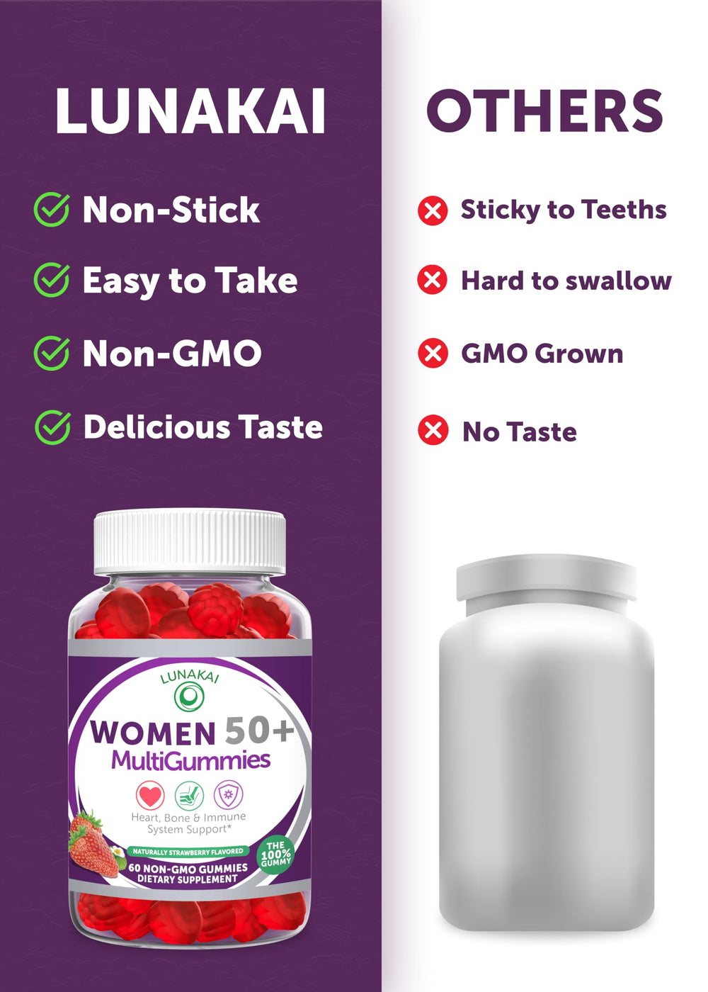 Lunakai 50+ women product in use for healthy routines and vitality.