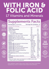 Lunakai pregnancy vitamin gummies non-GMO and gluten-free option