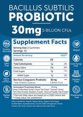 Lunakai vegan gluten-free gummies label and allergen-free promise