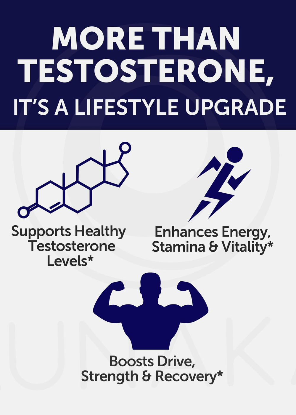 Lunakai stimulant-free bottle contains no caffeine for steady daily support.