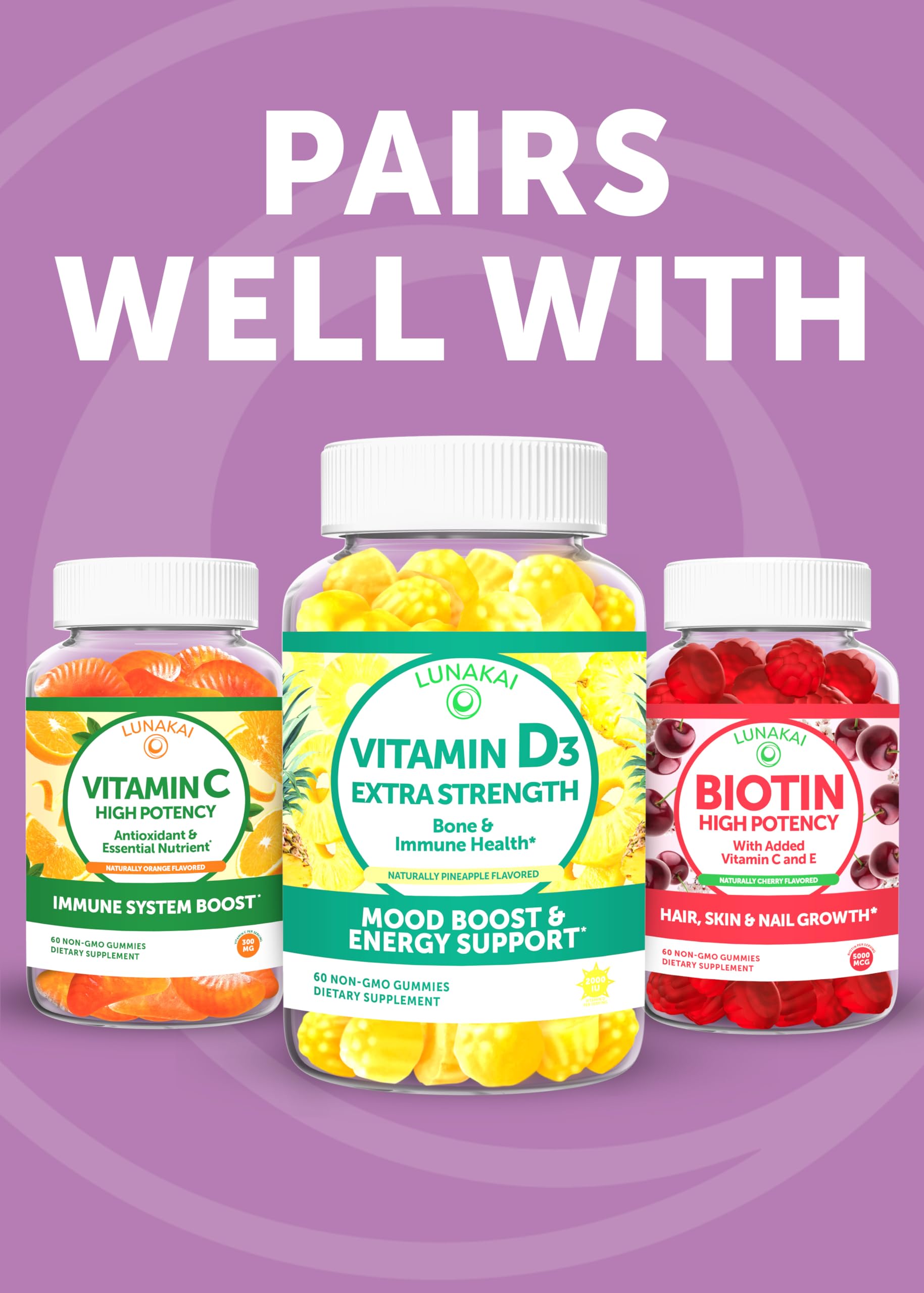 Lunakai prenatal gummies third-party tested for safety and purity