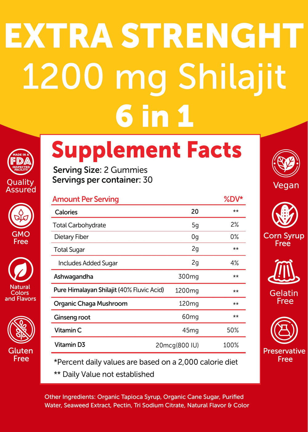 Lunakai vegan and non GMO label on the package