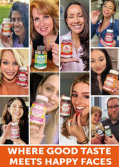Lunakai vegan soy-free non-GMO gummies packaging emphasizing dietary compatibility.