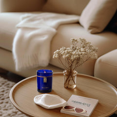 LunaLoved wood and citrus aroma creates a bright, energizing room atmosphere.