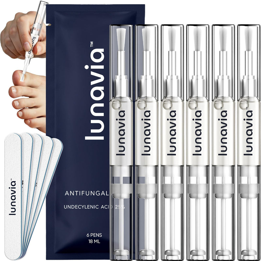 Lunavia Antifungal Pen twist-pen application targets affected skin with precision.