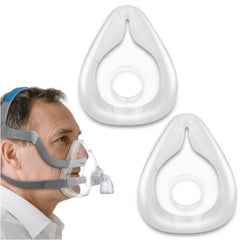 Lungmate F20 replacement pad with soft silicone for comfortable wear and seal.
