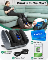 Lunix LX21 six modes and six intensities customize pressure.