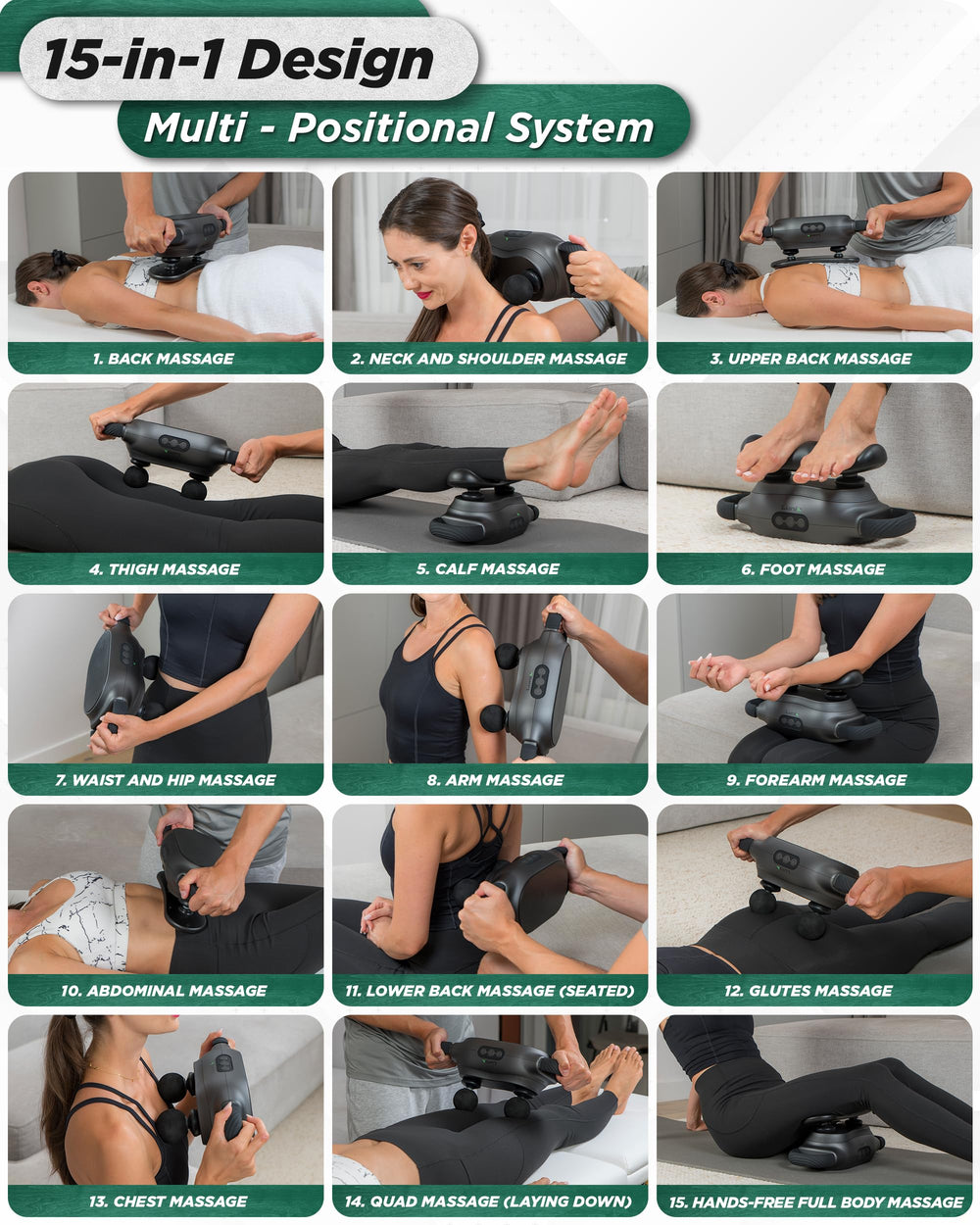 Lunix LX26 arm and waist use close-up for quick relief.