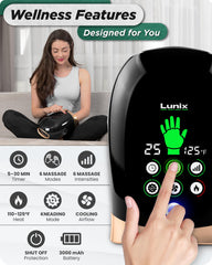 Lunix LX30 cordless design enables flexible use at home or travel.