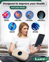 Lunix LX7 complete set box shows a gift-ready wellness package.