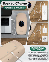 Lunix LX7 cordless rechargeable design enables use anywhere.