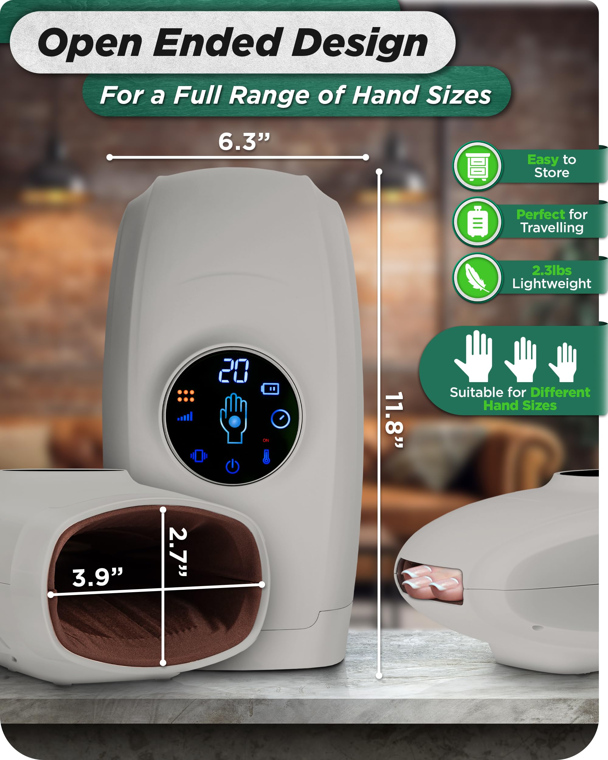 Lunix LX7 cordless design shown on desk, convenient on-the-go use