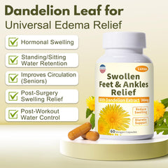 Lunza packaging showcases purity and USA-made quality for edema relief