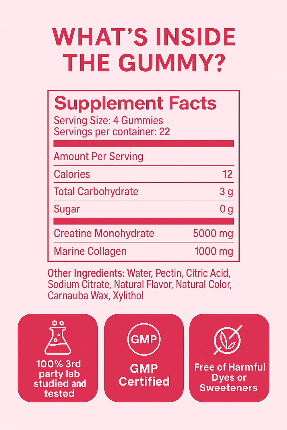 Lustrafit Glute growth workout scene with gummies nearby for workouts.