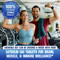 Lutimax brain-support visual conveying focus and mental clarity potential.