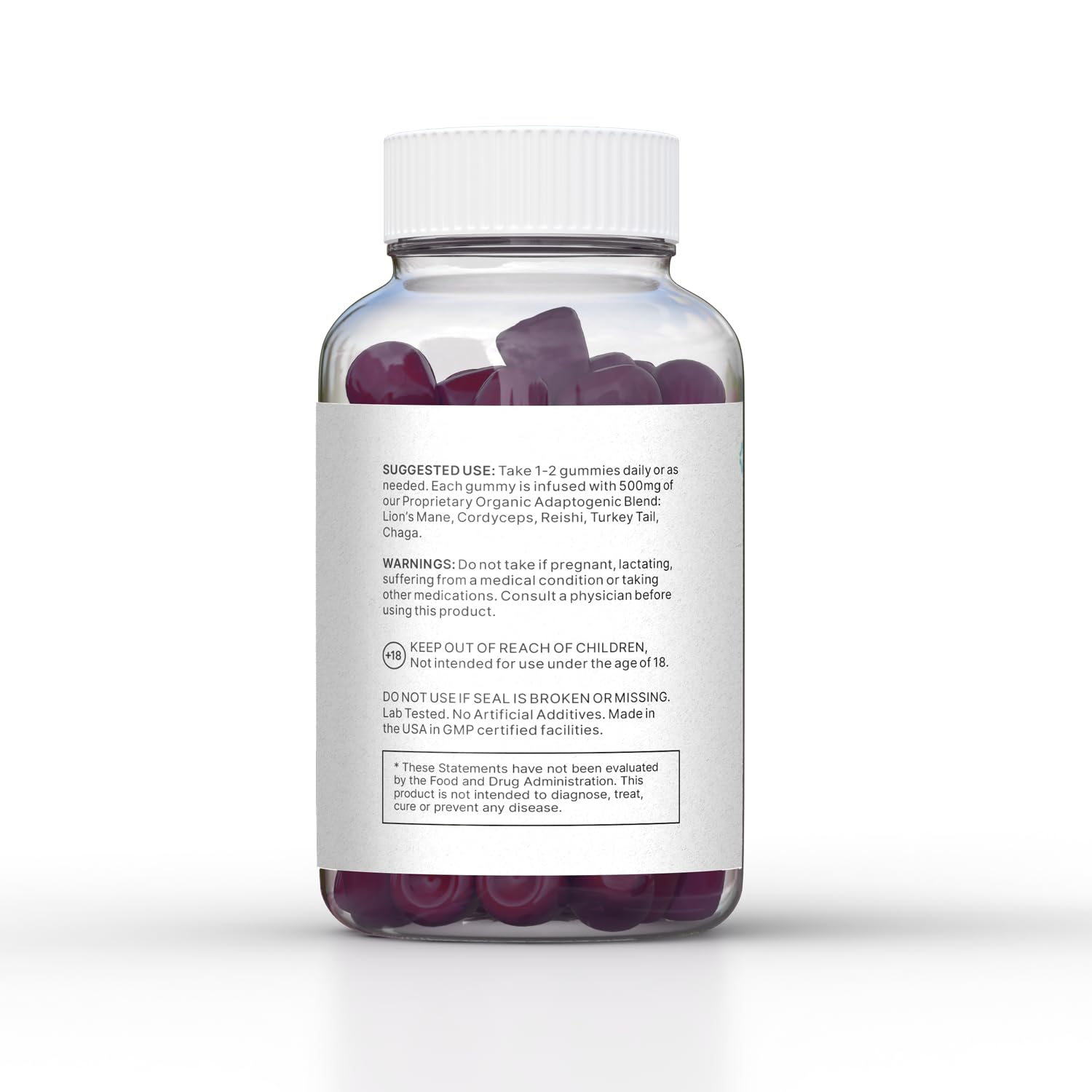 LUV Health Mind Gummies immune-balance bottle highlights immune support potential