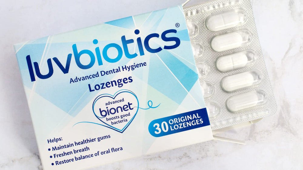 LuvBiotics Lozenges after use suggests potential for fresh breath.