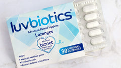 LuvBiotics Lozenges after use suggests potential for fresh breath.