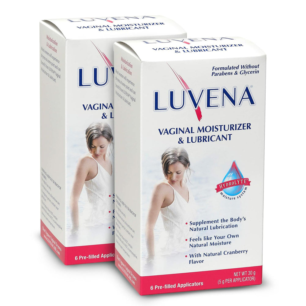 LUVENA Vaginal Moisturizer bottle with applicator for precise, comfortable hydration.