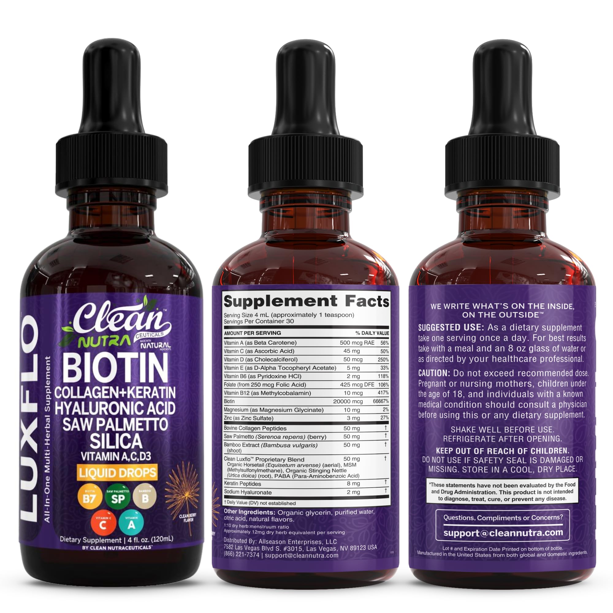 LuxGlo 2-pack box: convenient packaging for consistent daily drops.