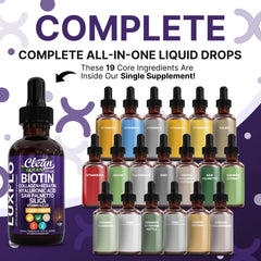 LuxGlo collagen hyaluronic acid dropper: moisture-boosting support for supple skin.