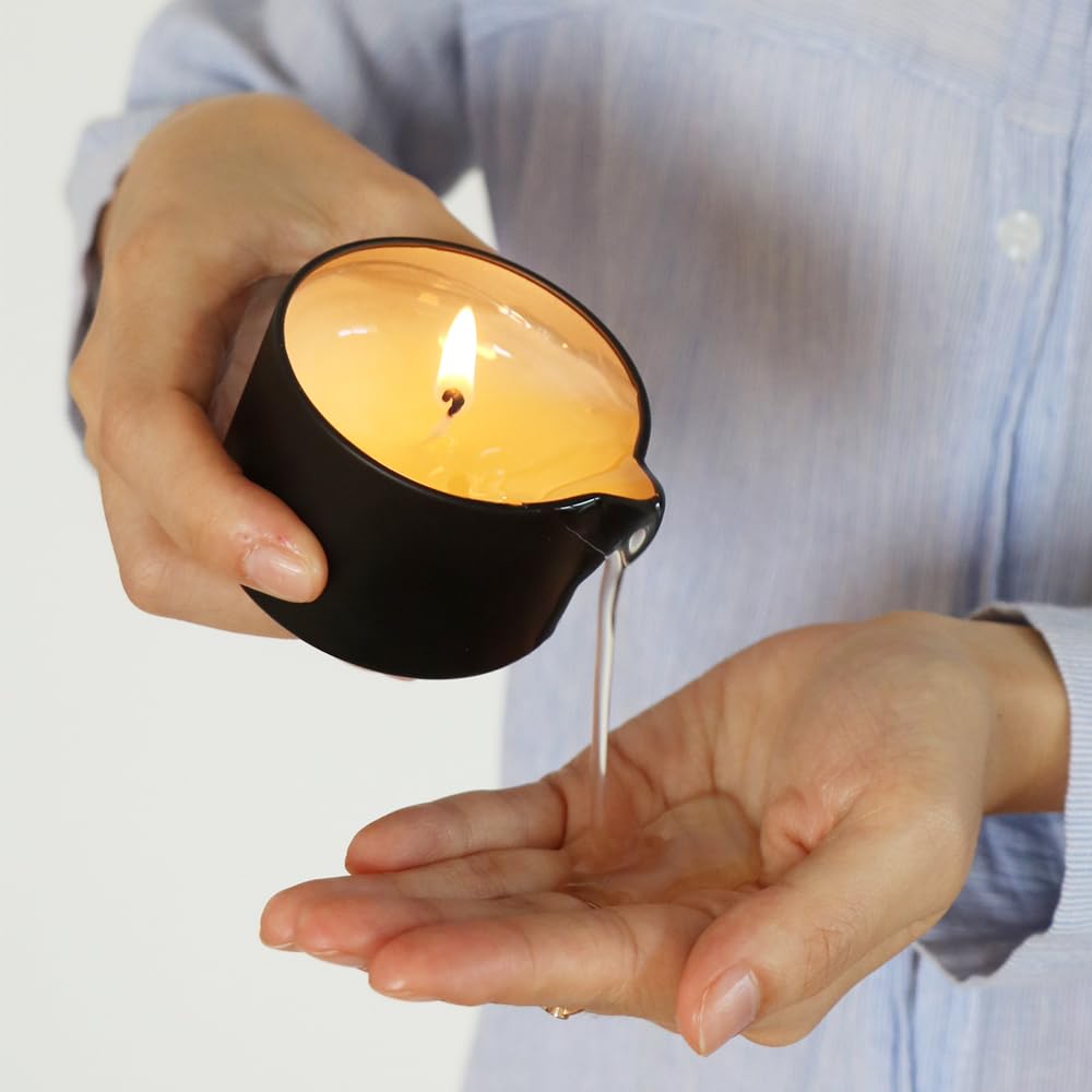 LUXMASA tobacco vanilla candle for soothing tension and warmth