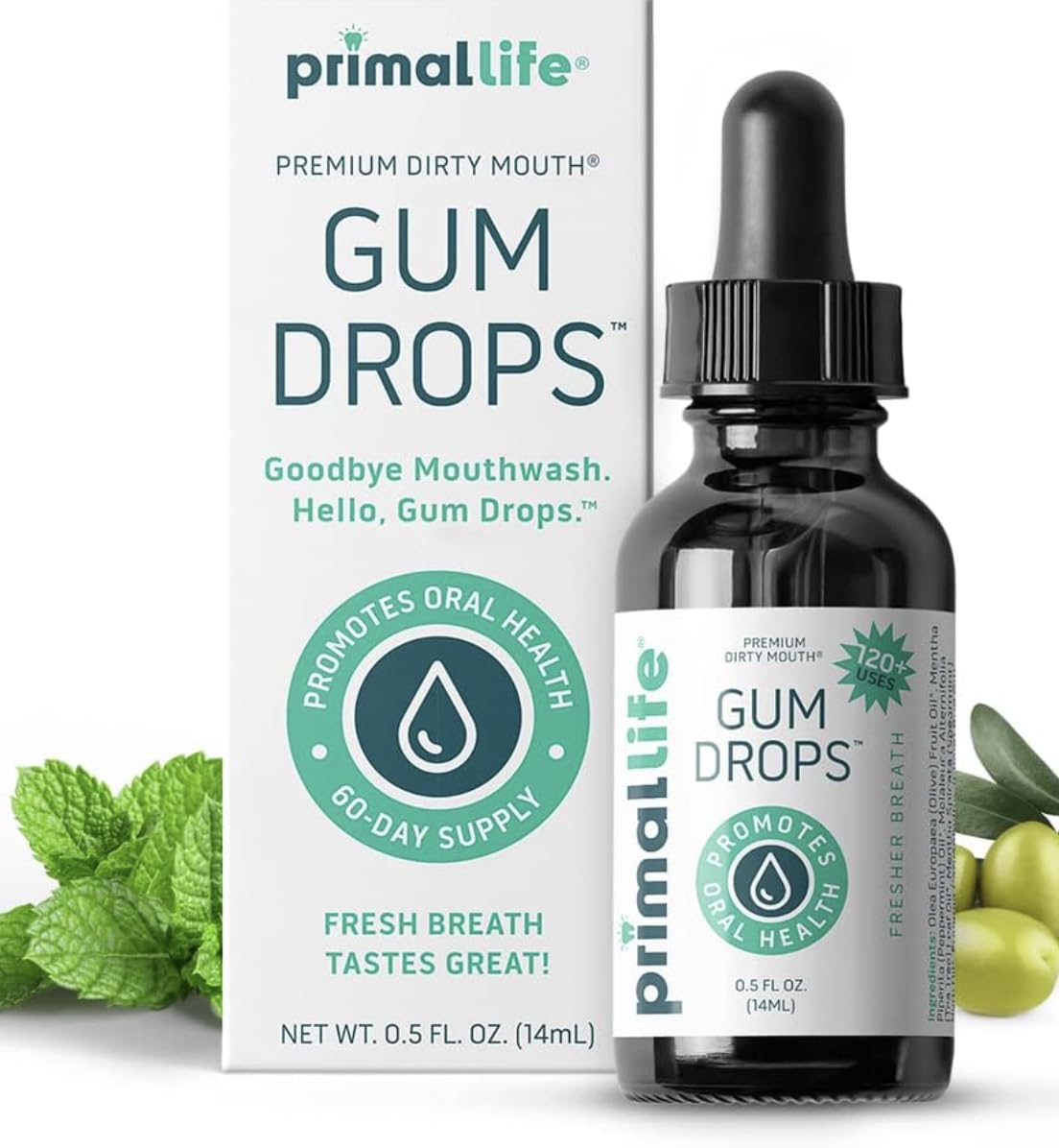 LuxProdX Primal Life mouth care bundle with gum serum and toothpowder