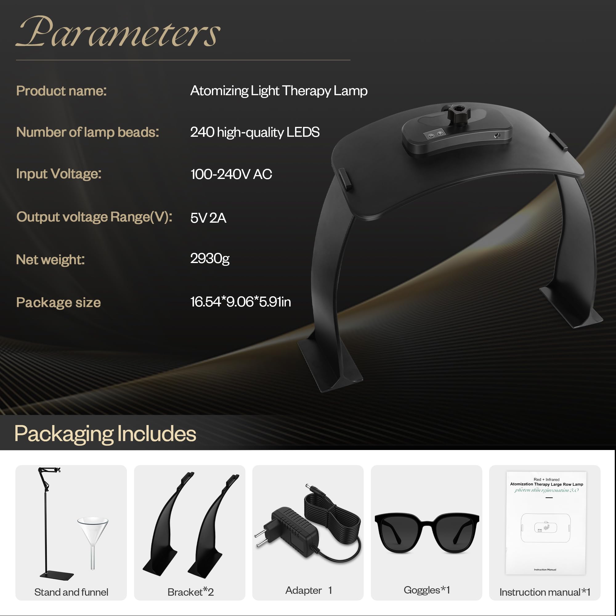 LuxReyan full-body care setup enabling convenient at-home sessions.