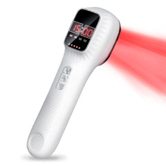 LuxReyan red light therapy device overview with compact handheld design