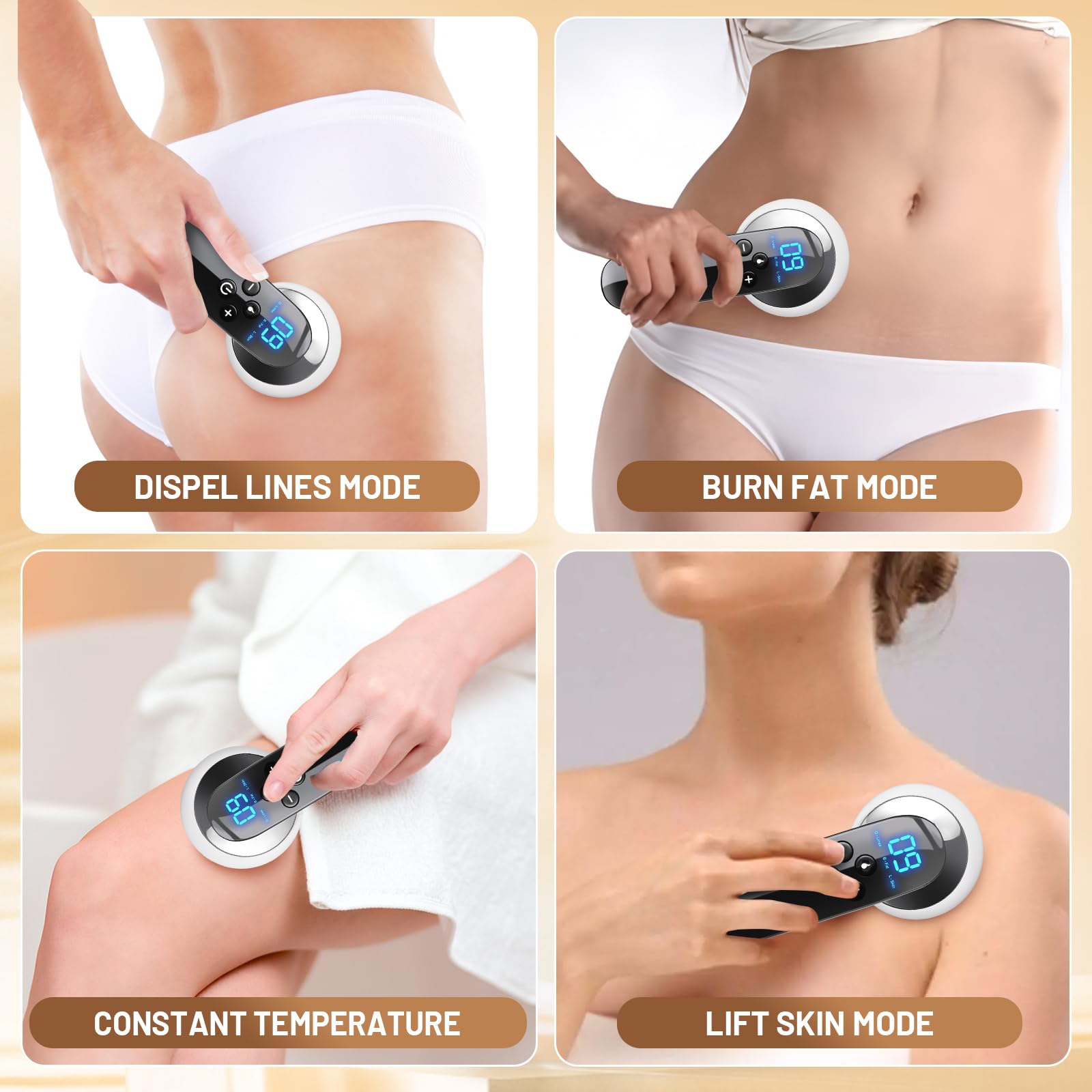 Luxulist Body Sculpting Machine delivers soothing heat for comfortable sessions