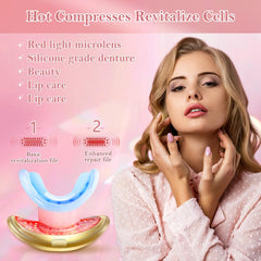 Lvseeman teeth-brightening feature with the device and a bright smile.