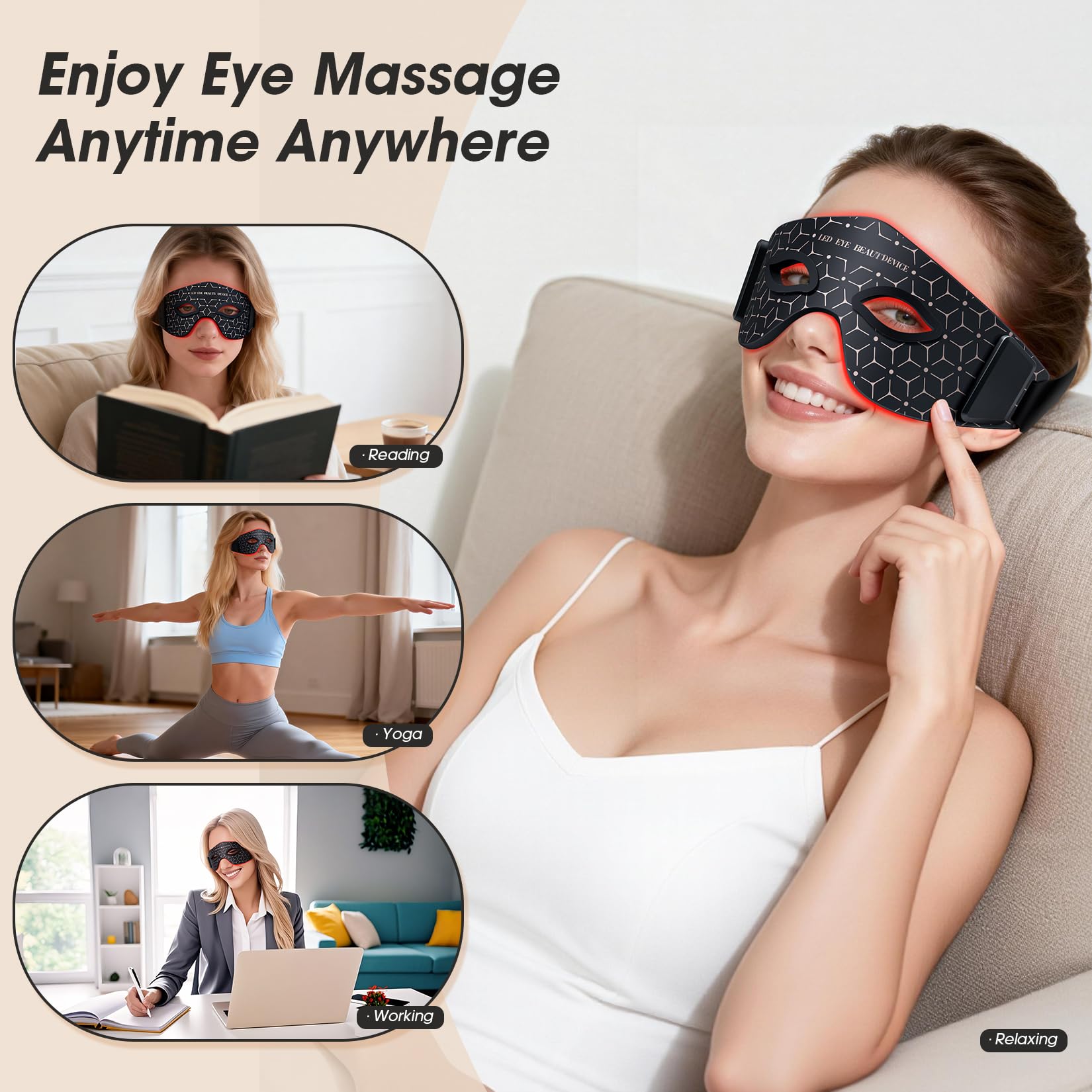 LXIANGN portable eye care on the go for busy days.