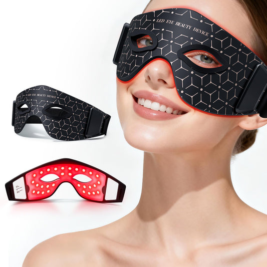 LXIANGN red light eye mask front view for soothing eye strain.