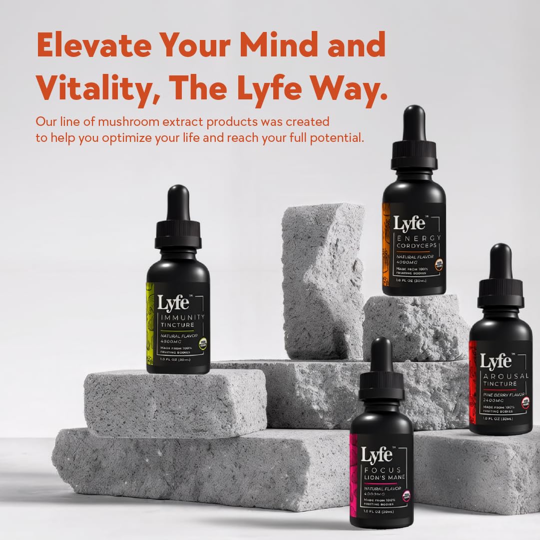 LYFE Energy Formula bottle showcases quality, transparency, and USA production.
