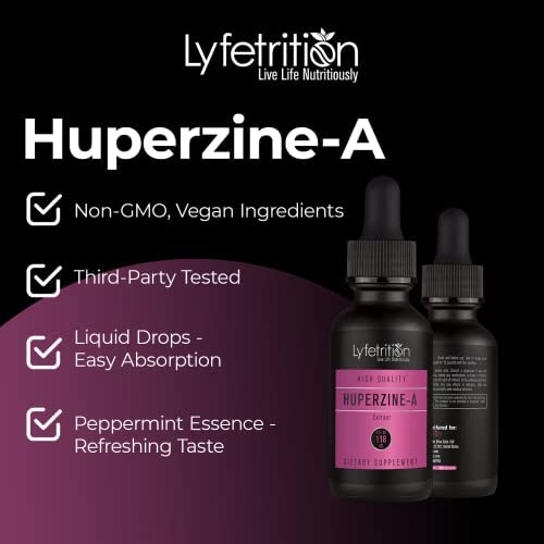 Lyfetrition Huperzine-A USA production facility branding signals strict standards.