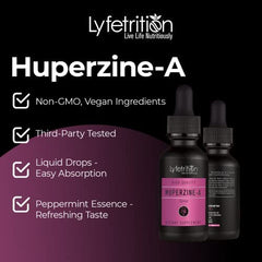 Lyfetrition Huperzine-A USA production facility branding signals strict standards.