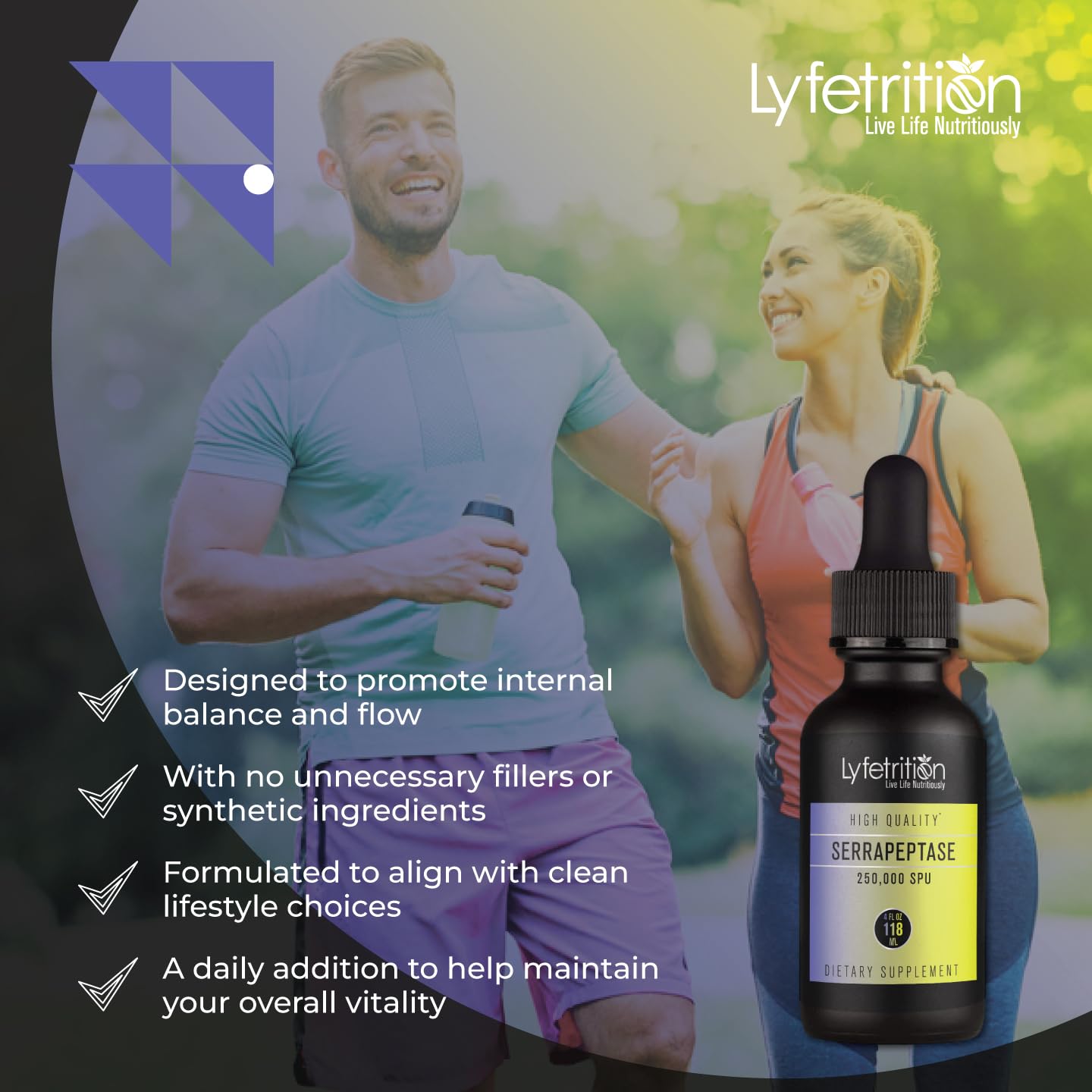 Lyfetrition Serrapeptase US facility image highlighting quality control