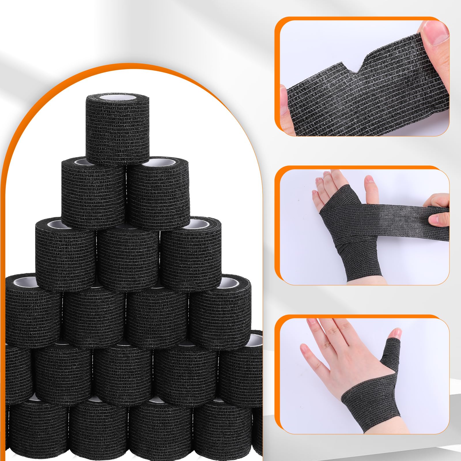 Lyksgir ankle-wrist support bandage offers lightweight, flexible protection for joints.