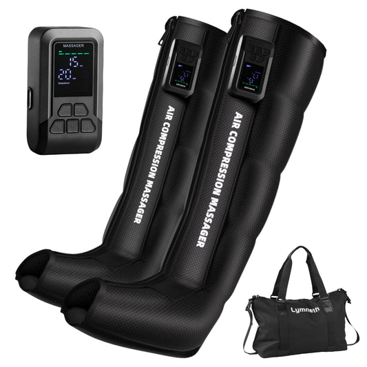 Lymneth professional leg massager cordless full-leg coverage for targeted comfort.