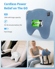 Lymneth neck and shoulder massage pillow delivers targeted relaxation