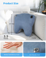 Lymneth portable massage pillow suitable for home, office, or car