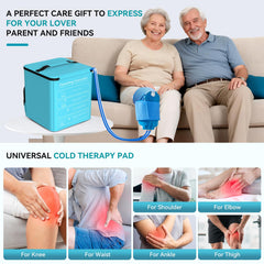 Lynzaa USB-powered function enables convenient on-the-go cold therapy.