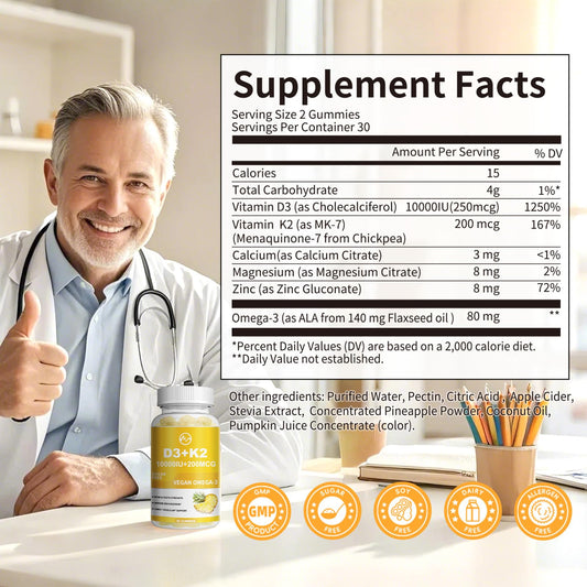 M inch gummies close-up reveals filling technology protecting nutrients.