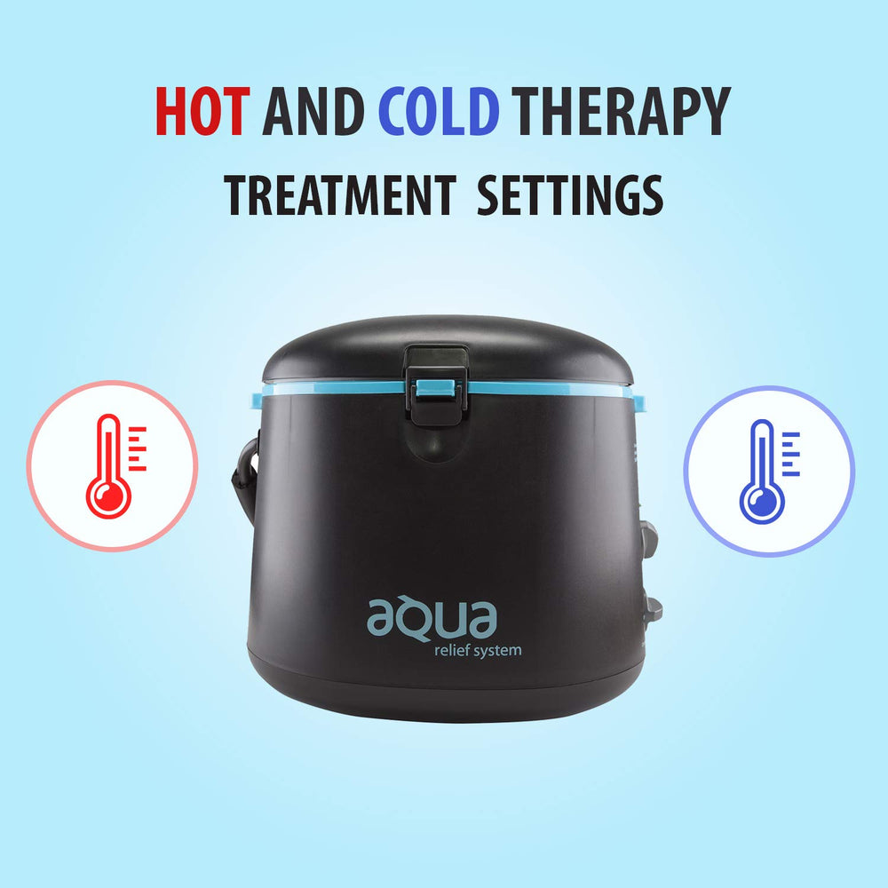 M Pain Aqua Relief ARS TPU compact system is easy to store after sessions.