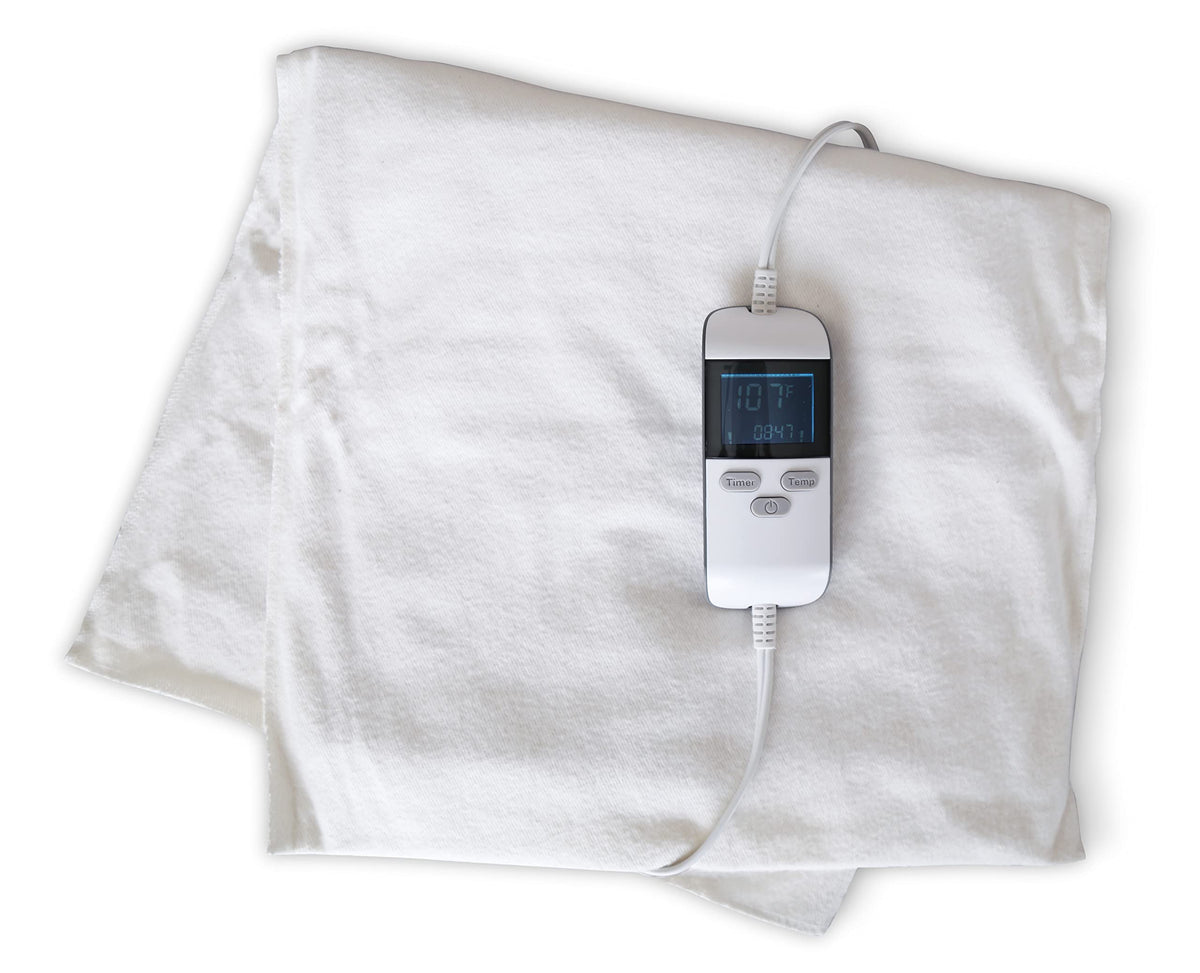 ThermoRelief king-size heating pad front view for targeted muscle relief.