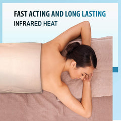 ThermoRelief moisture condensation creates comfortable moist heat inside the cover.