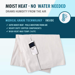 ThermoRelief edge-to-edge cover designed for moisture-ready use.