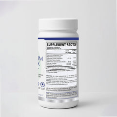 M+S Magnesium Complex packaging highlighting vegan and non-GMO attributes for clean labeling.